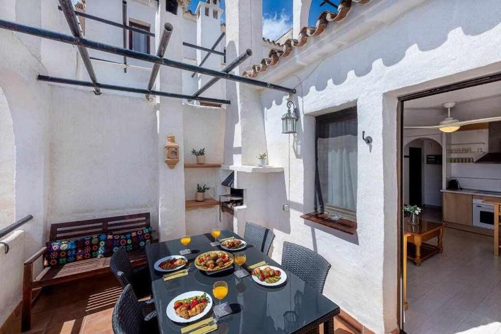 797 Hr - Pueblo Evita- Andalusian Apartment With Terrace. Benalmádena Exteriér fotografie