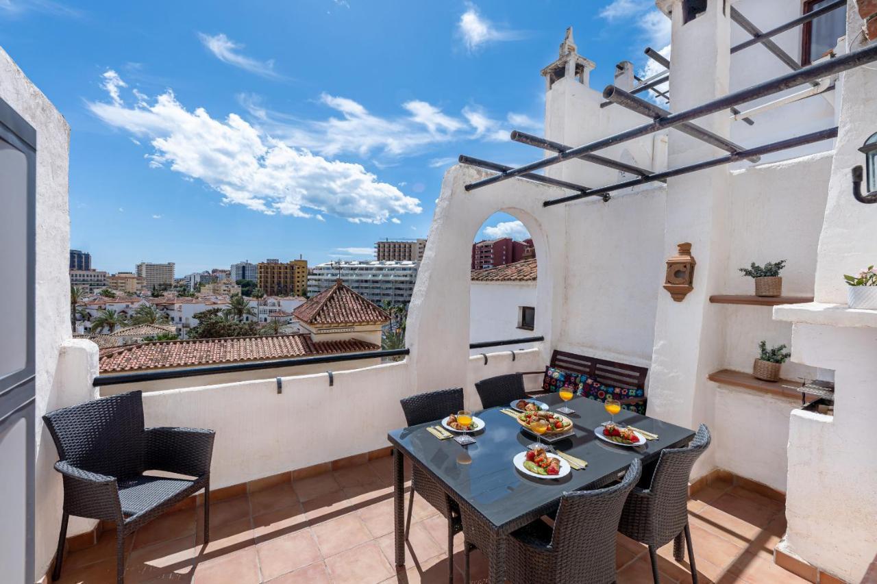 797 Hr - Pueblo Evita- Andalusian Apartment With Terrace. Benalmádena Exteriér fotografie